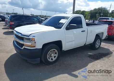 2017 Chevrolet Silverado 1500 Wt from USA, damaged, VIN 1GCNCNEH5HZ110851